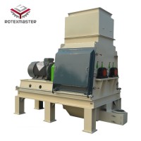 Suitable for Bamboo Branches Shaving  Double Rotor Wood Hammer Mill